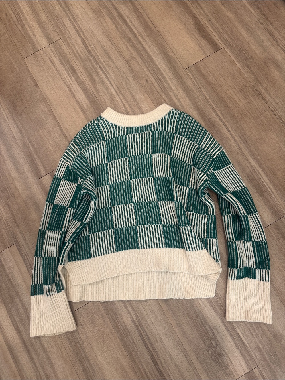 la ligne green sweater